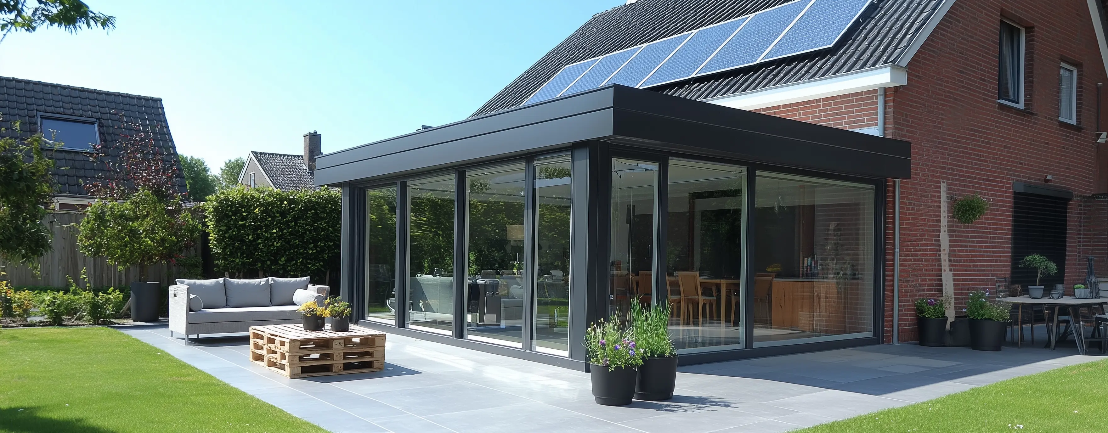 VERANDANA Residence - Nowoczesna rozbudowa domu